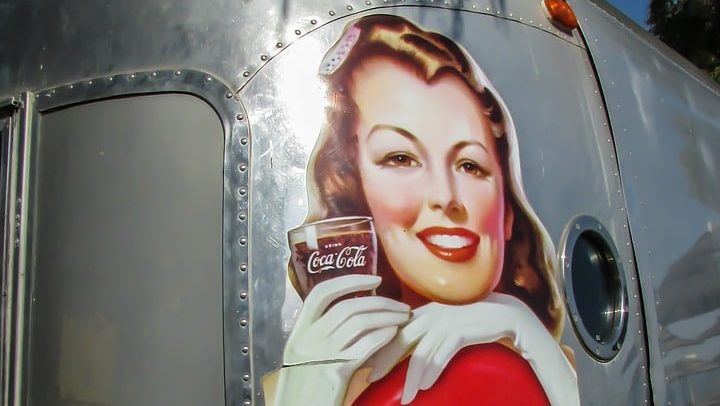 caravan, trailer, soda fountain