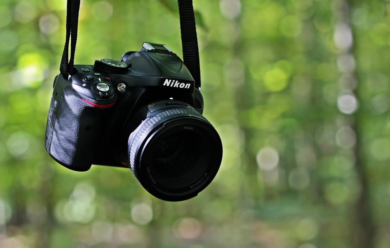 slr camera, camera, photo